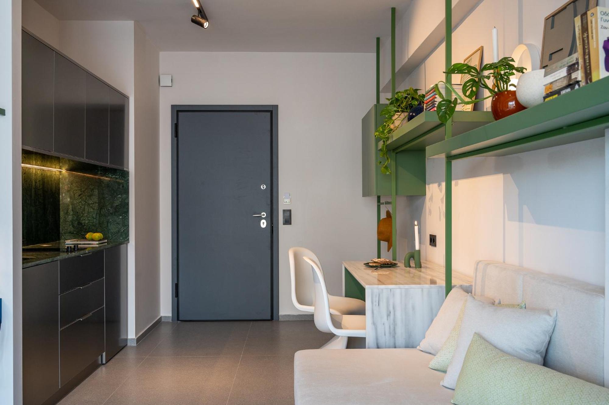 Infinity Blue Next To The Sea Apartment Каламата Екстериор снимка